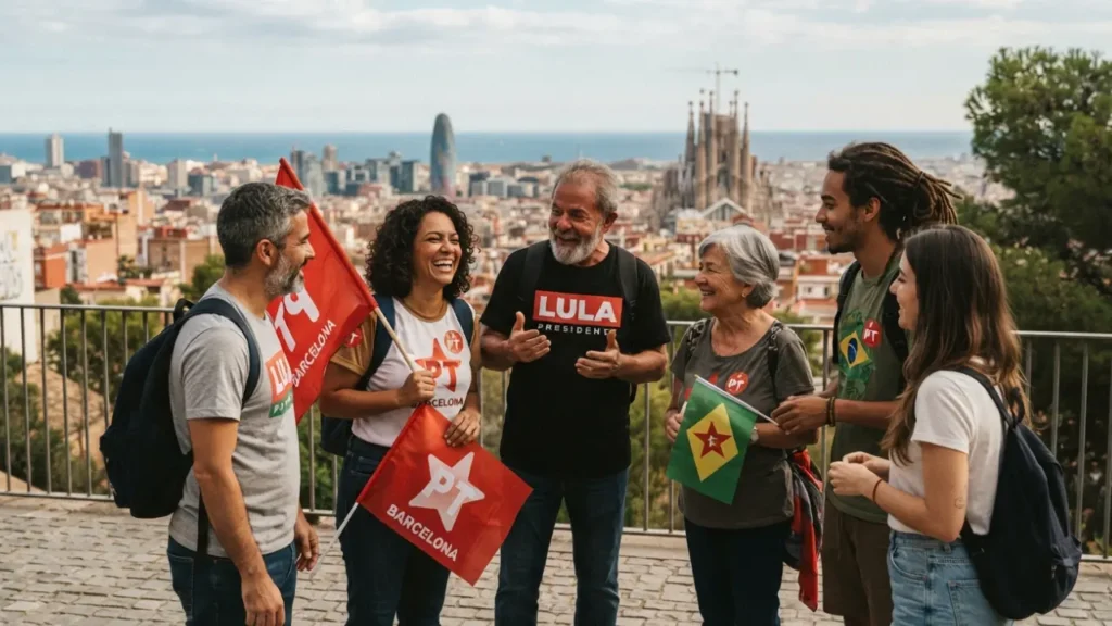 Eleitores do Pt em Barcelona