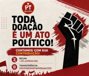 informações para doaçao ao nucleo pt barcelona